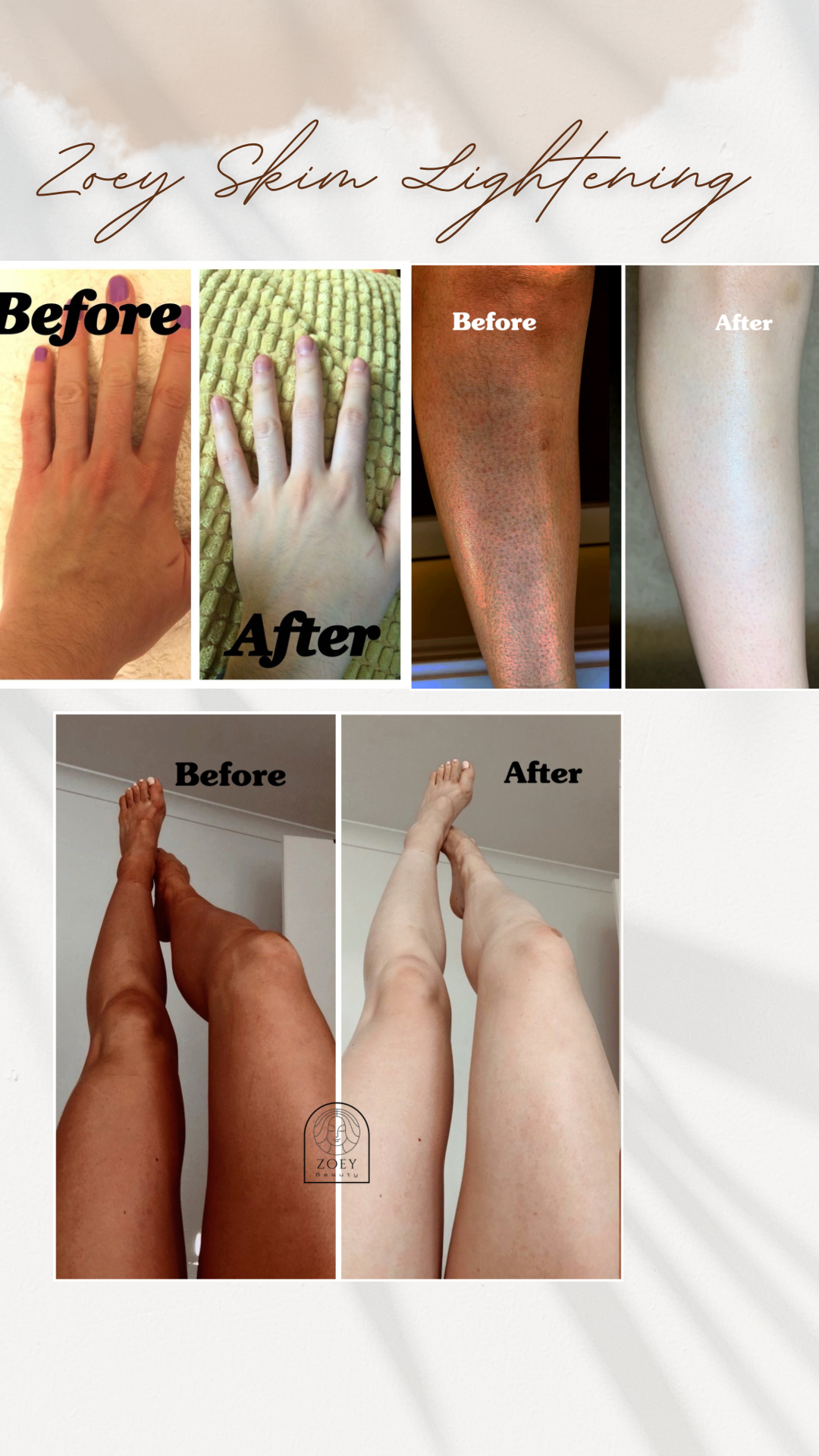 2 x extreme body lotions & BODY MILK