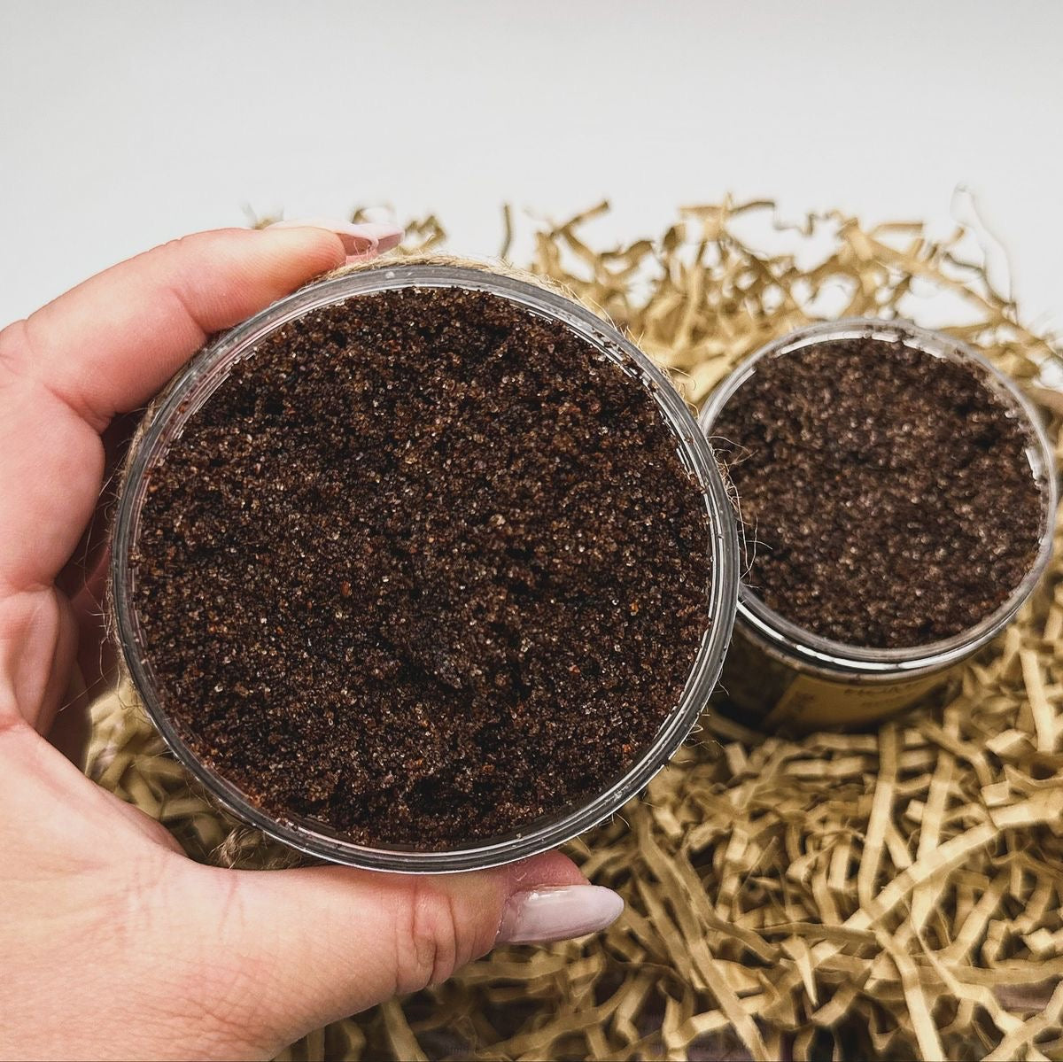 Glow coffee scrub