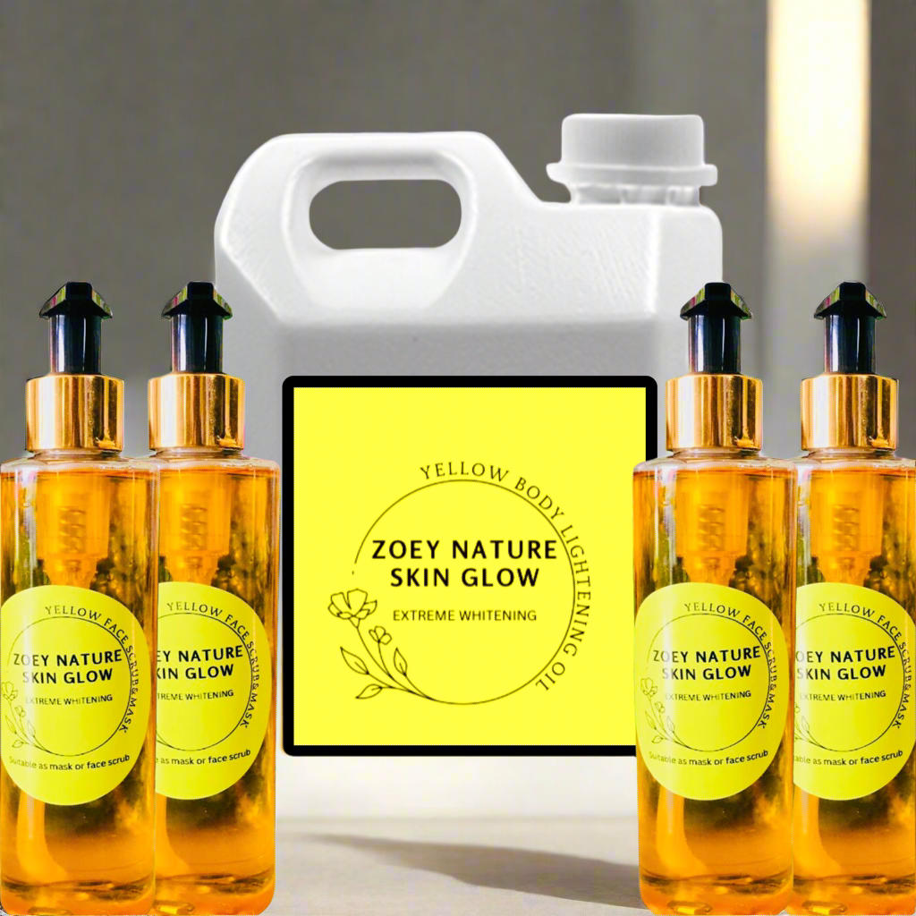 5 liter Yellow whitening body oil