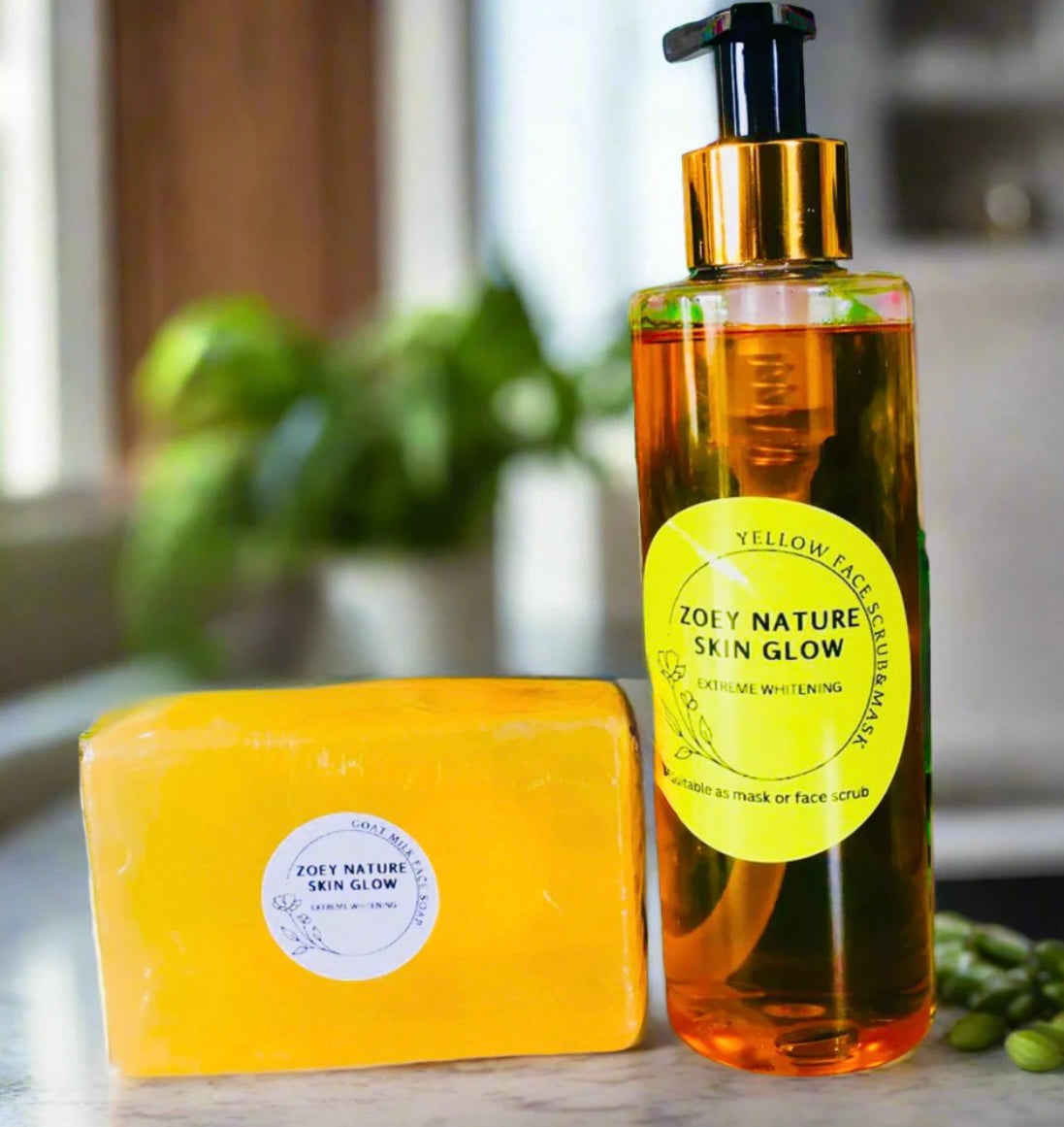 Yellow oil+yellow soap combo