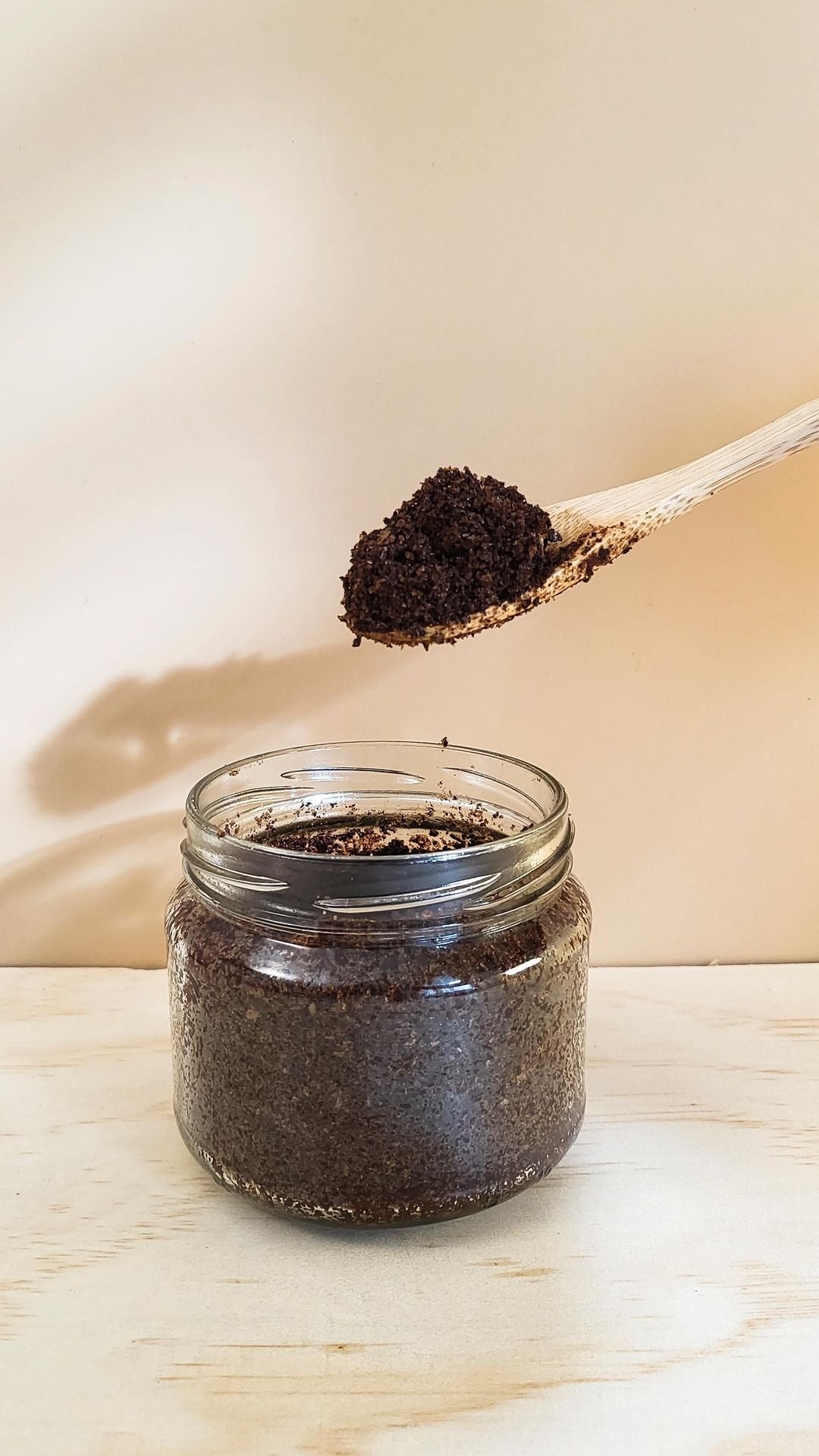 Glow coffee scrub