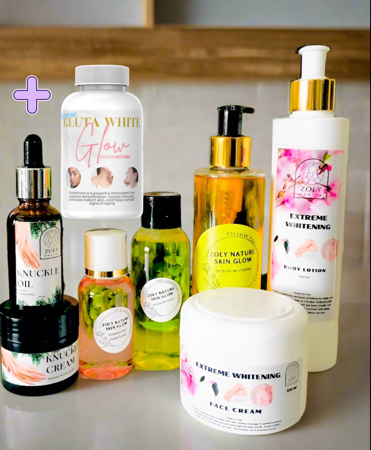 Extreme full kit + Gluta white capsules