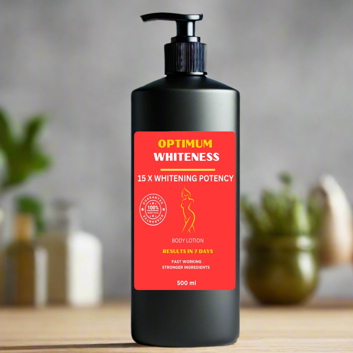 Optimum whitening body lotion & Gluta white pills