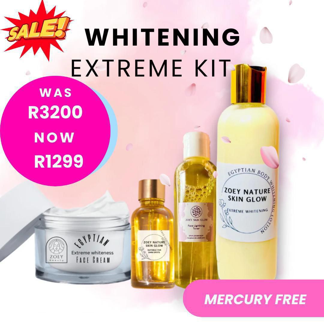 Extreme body & face  whitening standard Kit