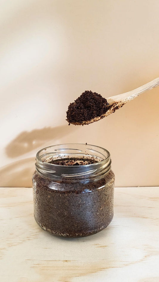 Glow coffee scrub
