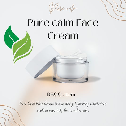 Pure calm face cream