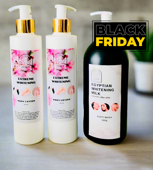 2 x extreme body lotions & BODY MILK