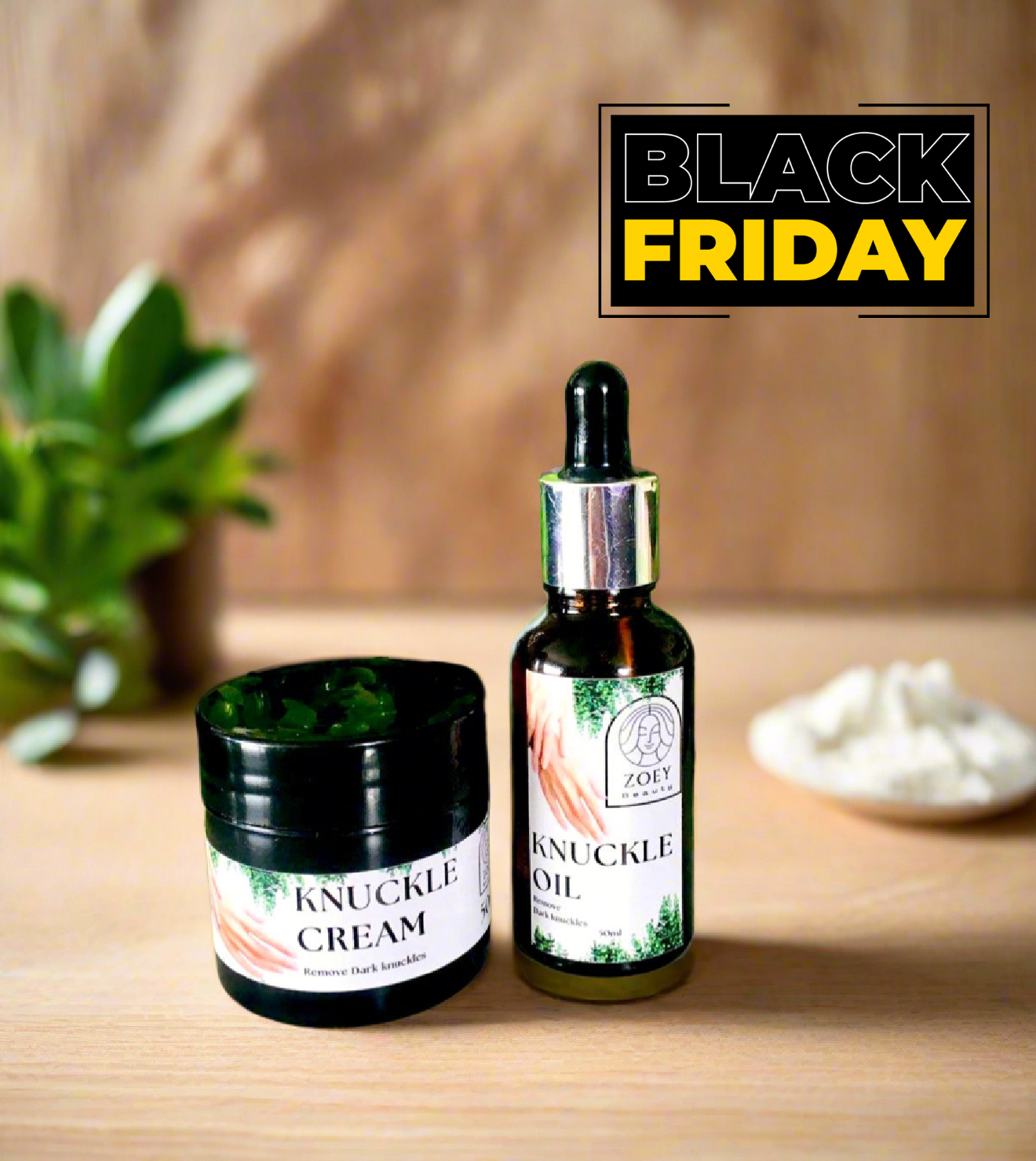 Knuckle kit for dark knuckles