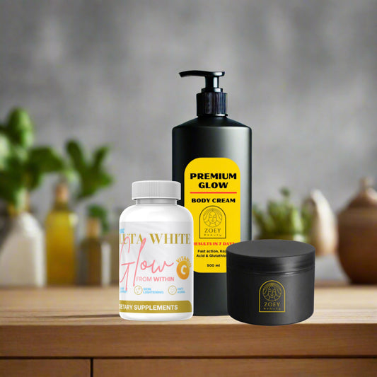 Premium body & face lotions + Gluta White
