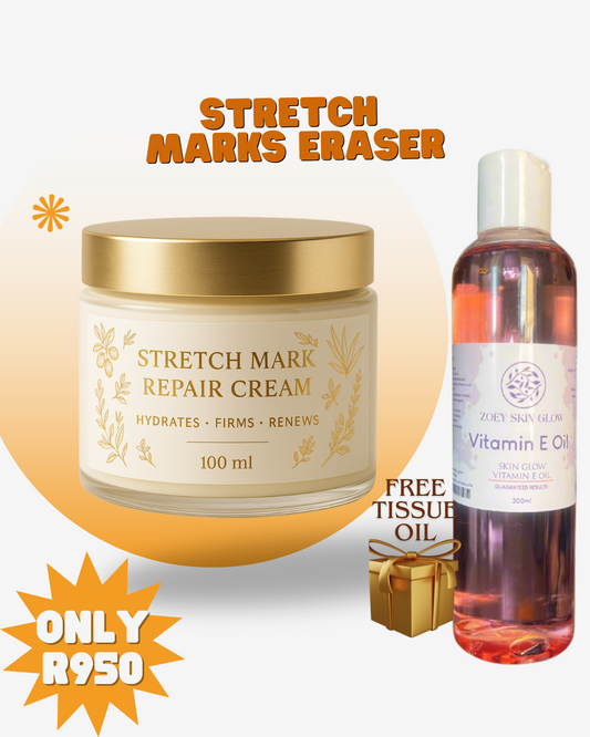 Stretch marks butter + FREE tissue oil